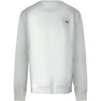 Minimalistisches Baumwoll-Sweatshirt mit Rundhalsausschnitt