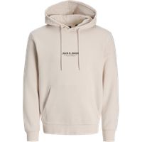 Minimalistischer Kapuzenpullover mit Textlogo