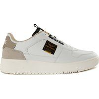 Low-Top Sneaker im Leder-Look
