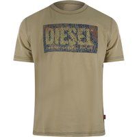 Diesel Pelican Logo Grafik T-Shirt