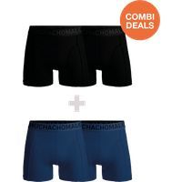 Herren Boxershorts Set Schwarz und Blau