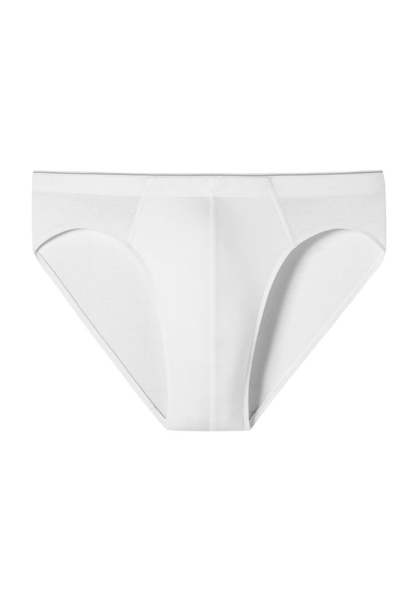 Klassische weiße Baumwollslips Unterwäsche