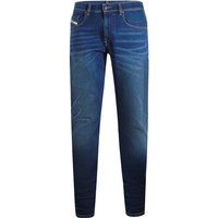 Jeans mit geradem Bein in dunkler Waschung