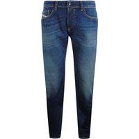 Dunkelblaue Slim-Fit Jeans