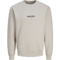 Sweatshirt aus Baumwollmischung mit Rundhalsausschnitt