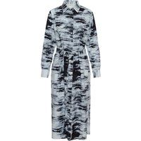 Lockeres Midi-Hemdkleid