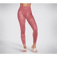 Skechers Performance Go Sculpt HW Leopard Leggings aus Polyester für Damen - Pink