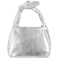Mymo Metallic-Tasche Damen Silber