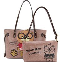 Mymo 2-IN-1-Tragetaschen-Set 2-IN-1-Tragetaschen-Set Mädchen Rose