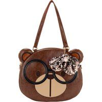 Mymo Handtasche Handtasche Mädchen braun