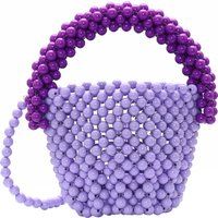 Mymo Handtasche Damen Flieder Mehrfarbig