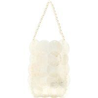 Mymo Handtasche Damen Wollweiß