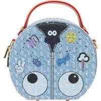 Mymo Schulranzen Schulranzen Frauen blauer Denim
