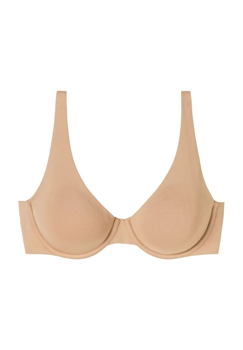 Microfaser Bügel-BH mit breiten Trägern