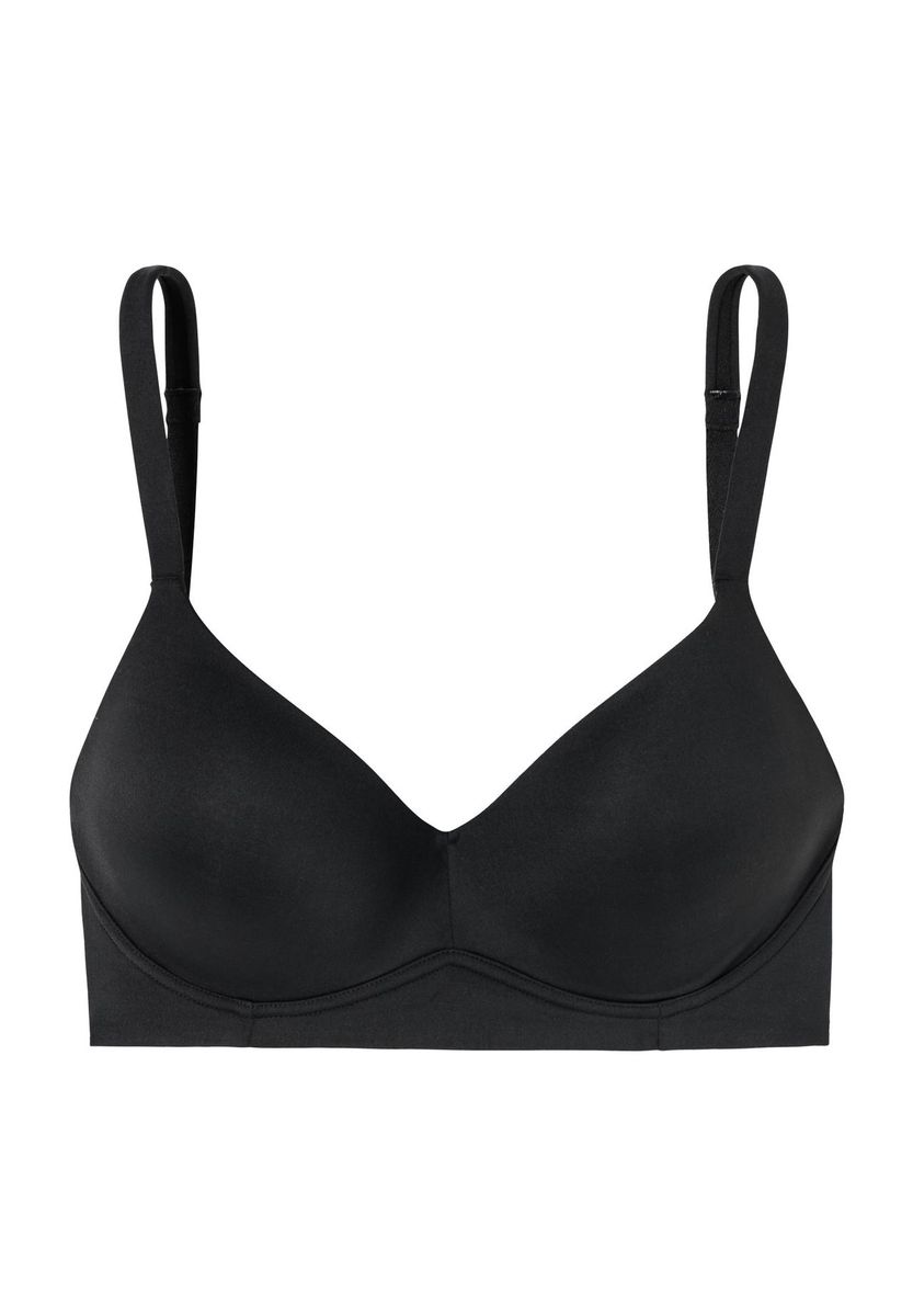 Nahtloses Mikrofaser-Bralette mit verstellbaren Trägern