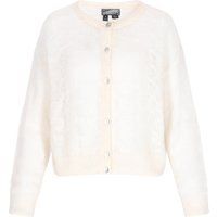 Dreimaster Strickjacke Frauen cremefarben