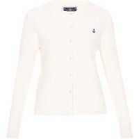 Dreimaster Strickjacke Frauen cremefarben