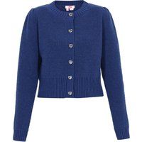Mymo Strickjacke Frauen Marine