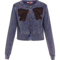 Mymo Strickjacke Frauen Marine