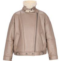 Dreimaster Jacke Frauen Taupe