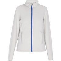 Hellgraue Jacke im Slim Fit