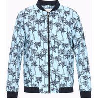 Mo Jacke Männer hellblau schwarz