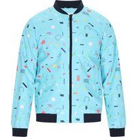 Mo Jacke Männer aqua mehrfarbig