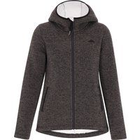Schmuddelwedda Jacke Frauen dunkelgrau meliert