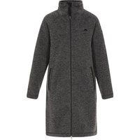 Schmuddelwedda Jacke Frauen dunkelgrau meliert