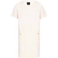 Dreimaster Kleid Frauen cremefarben