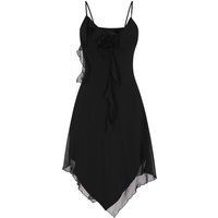 Mymo Kleid Frauen Schwarz