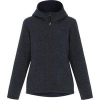 Schmuddelwedda Jacke Frauen marine meliert