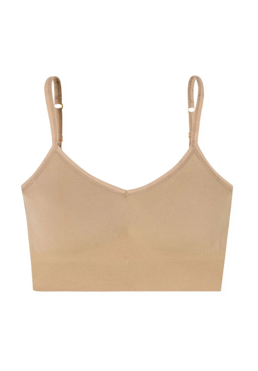 Nahtloses, lässiges, bequemes Bralette