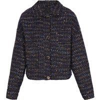 Dreimaster Jacke Frauen Lila Mehrfarbig