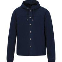 Herren Jacke mit Kapuze und Knopfleiste