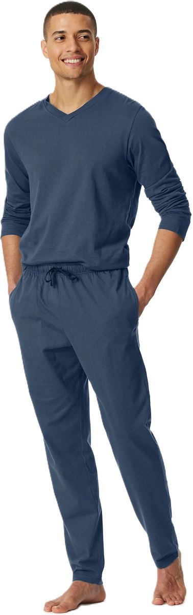 Lounge-Hose aus Bio-Baumwolljersey
