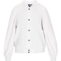 Dreimaster Jacke Frauen cremeweiß meliert