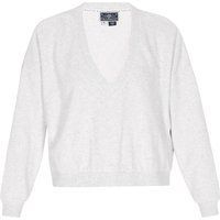 Dreimaster Sweatshirt Frauen cremeweiß meliert