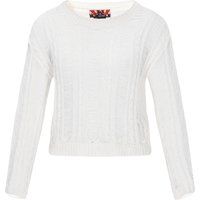 Mymo Pullover Frauen cremefarben