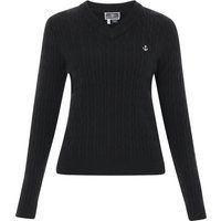 Dreimaster Pullover Frauen Schwarz