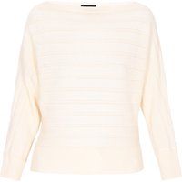 Dreimaster Damen Pullover Frauen cremefarben