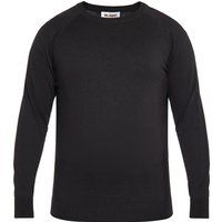 Klassischer Uni-farbener Rundhals-Pullover