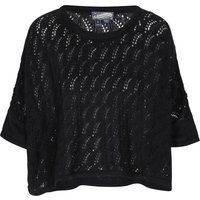 Dreimaster Poncho Frauen Schwarz