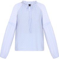Dreimaster Bluse Frauen hellblau