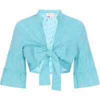 IZIA Bluse Frauen Aqua