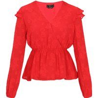 Faina Bluse Frauen Rot