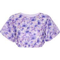 Dreimaster Bluse Frauen lila