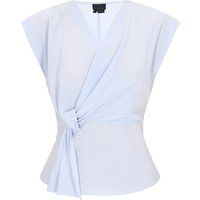 Dreimaster Bluse Frauen hellblau