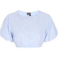 Dreimaster Bluse Frauen hellblau