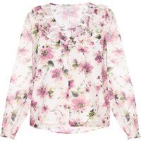 usha Bluse Frauen rosa mehrfarbig